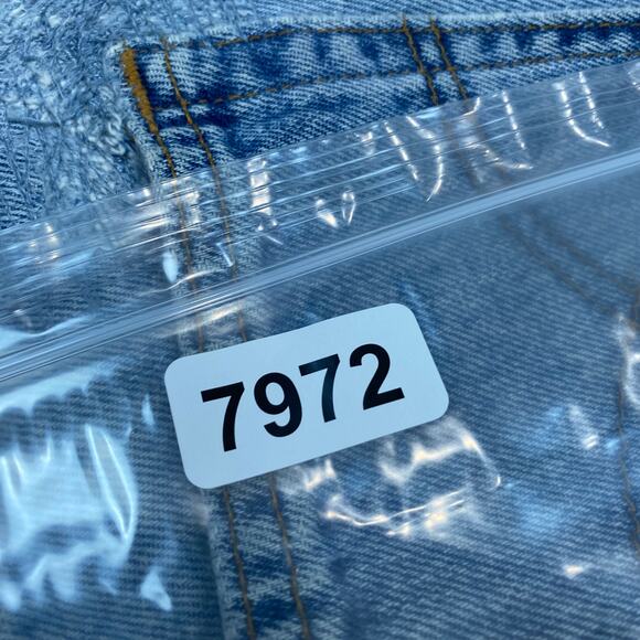 Re/Done Levi's High Rise Slim Straight Leg Jeans Women's 24 - Picture 13 of 13